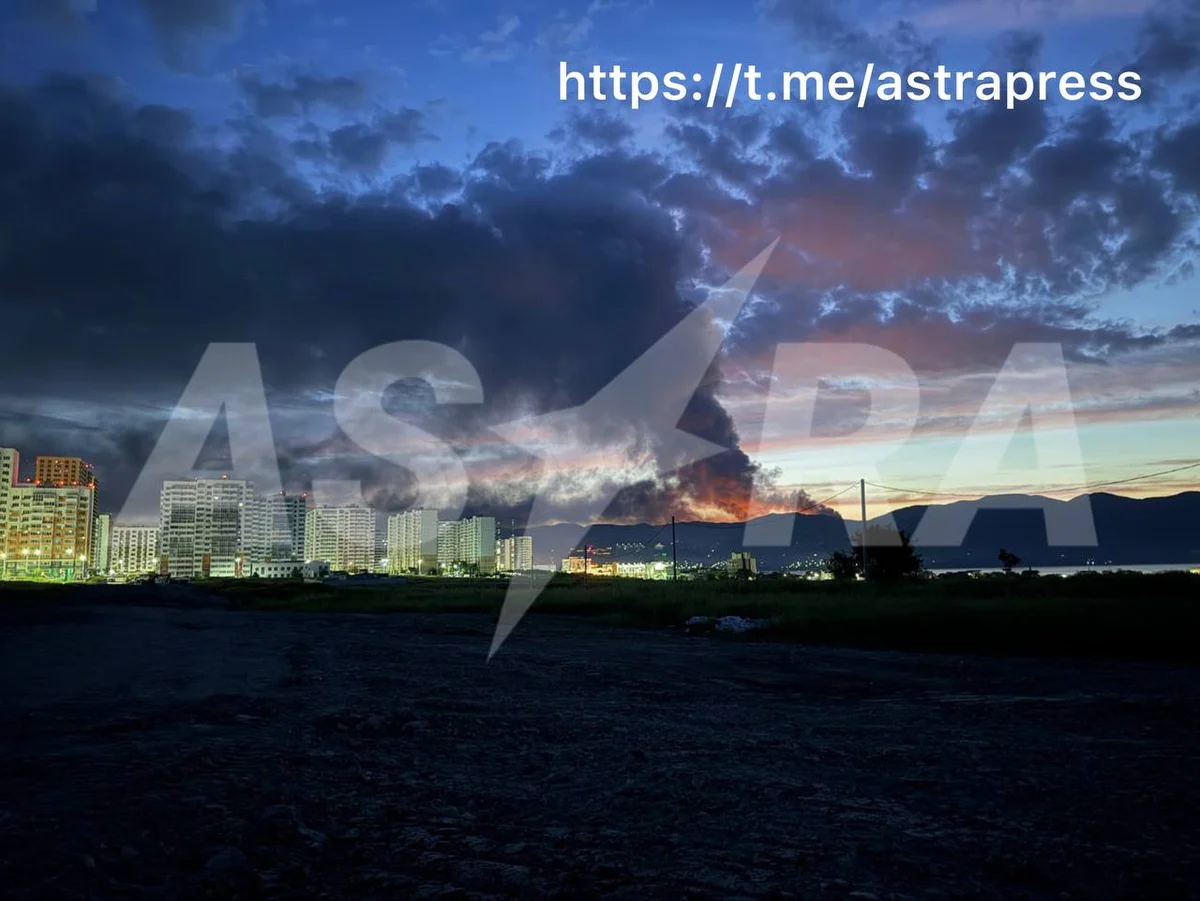 Ukraine Strikes Caucasus Oil Terminal, Igniting Fire at Grushovaya Depot