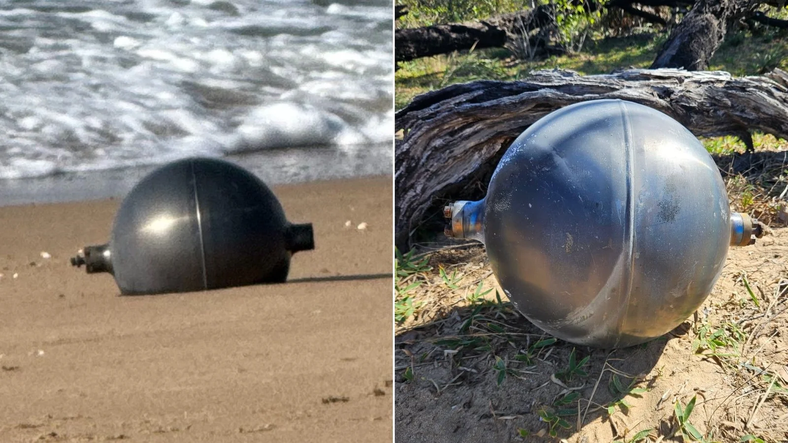 Mysterious spheres found on Australian shore likely space debris from foreign rocket