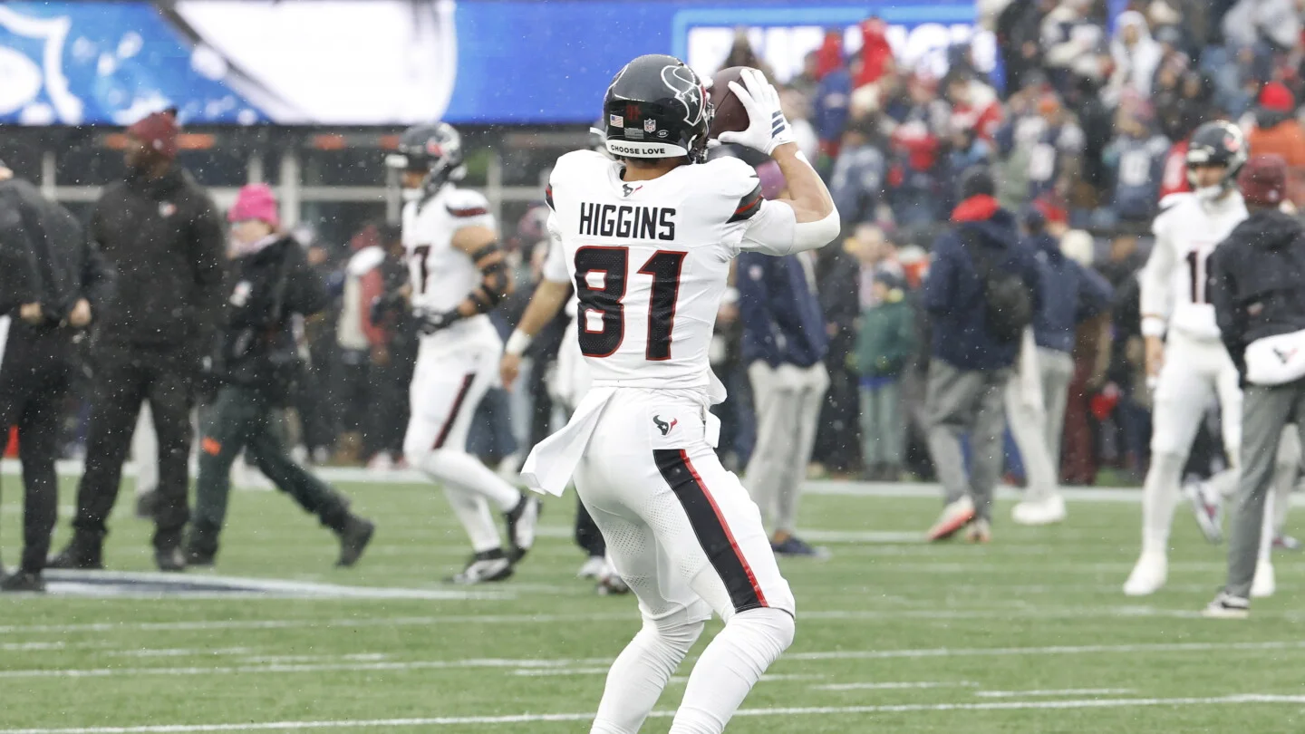 Texans lose WR Jayden Higgins to torn ACL, ending 2026 season