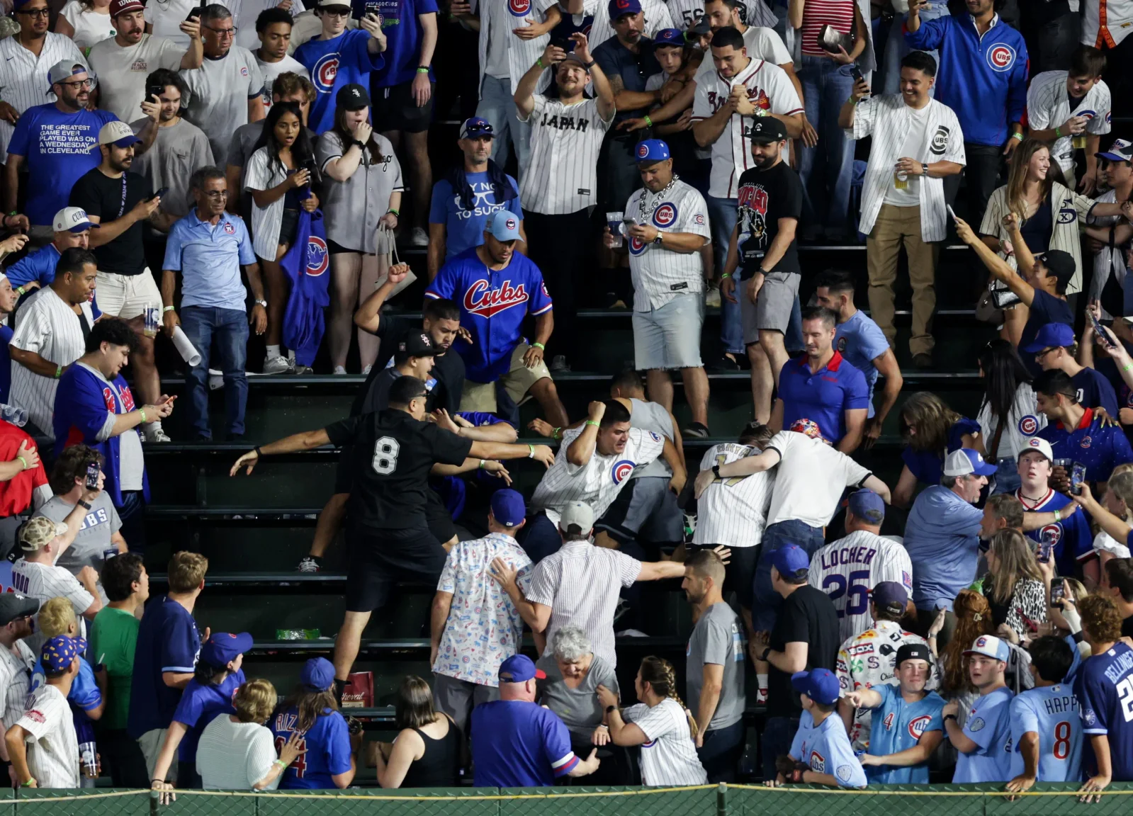 Wrigley Field arrests: battery and cocaine possession charged at City Series opener