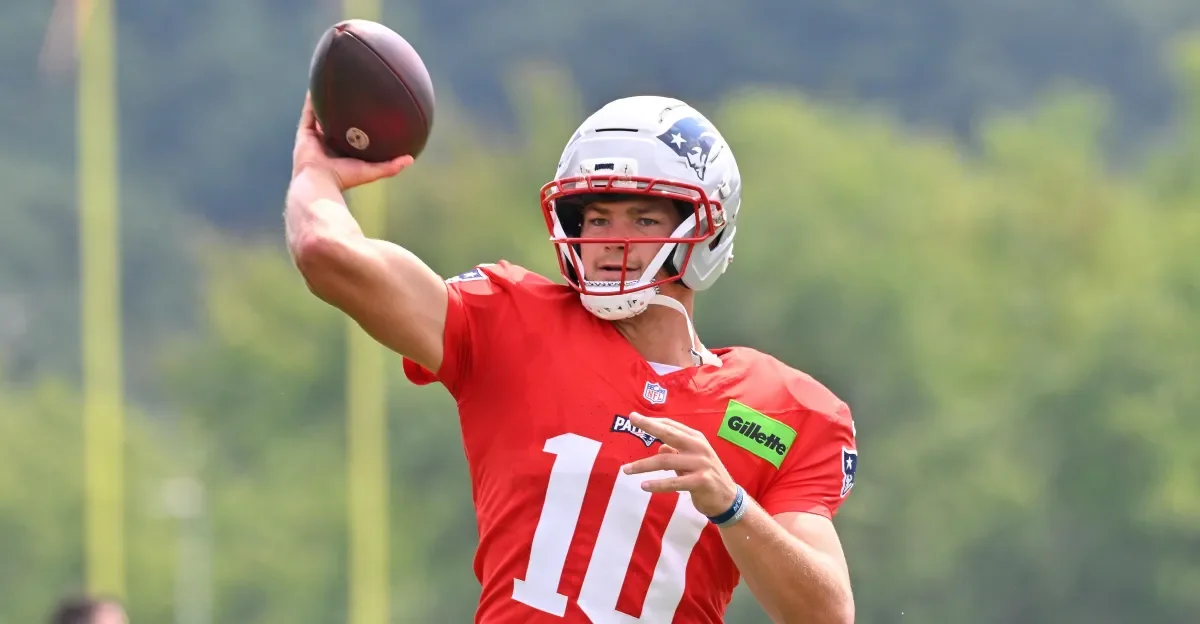 Maye Delivers in Padded Practice as Patriots Thrive in Red-Zone Work
