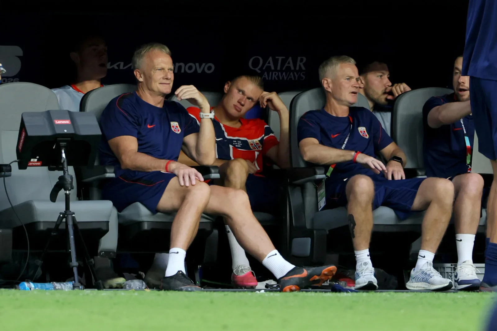 Solbakken explains Haaland substitution: fatigue ends scoring run vs England