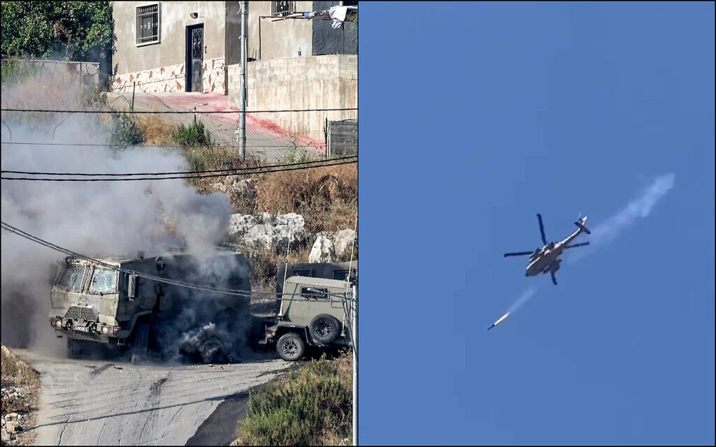Israeli forces clash with Palestinian militants in deadly West Bank firefight.