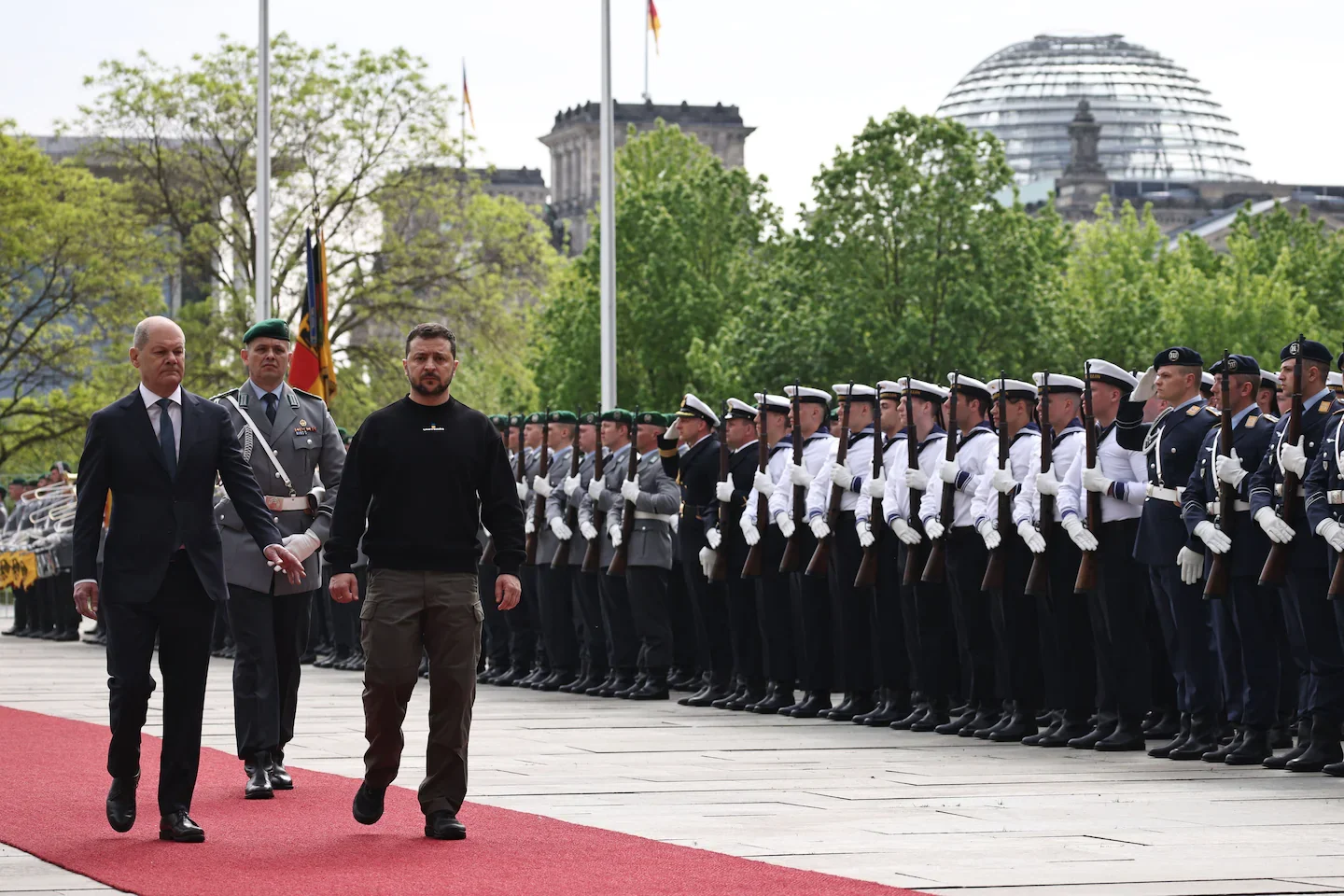 Zelensky's Visit to Germany Aims to Strengthen Ties and Discuss Arms Deliveries.