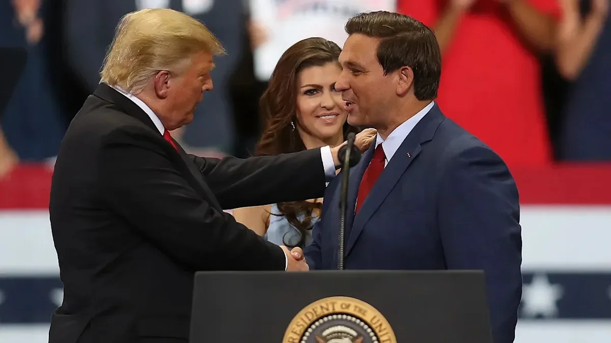 DeSantis Criticizes Trump's Shift to the Left
