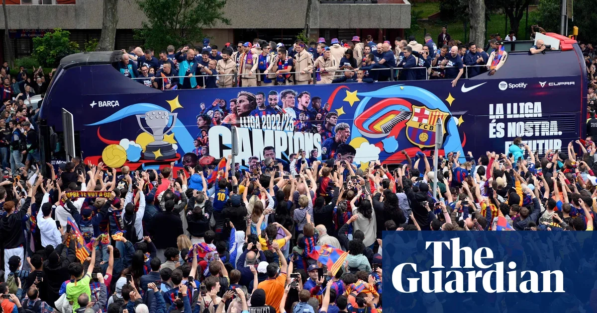Barcelona's La Liga Triumph: Success Amidst Celebration Chaos.