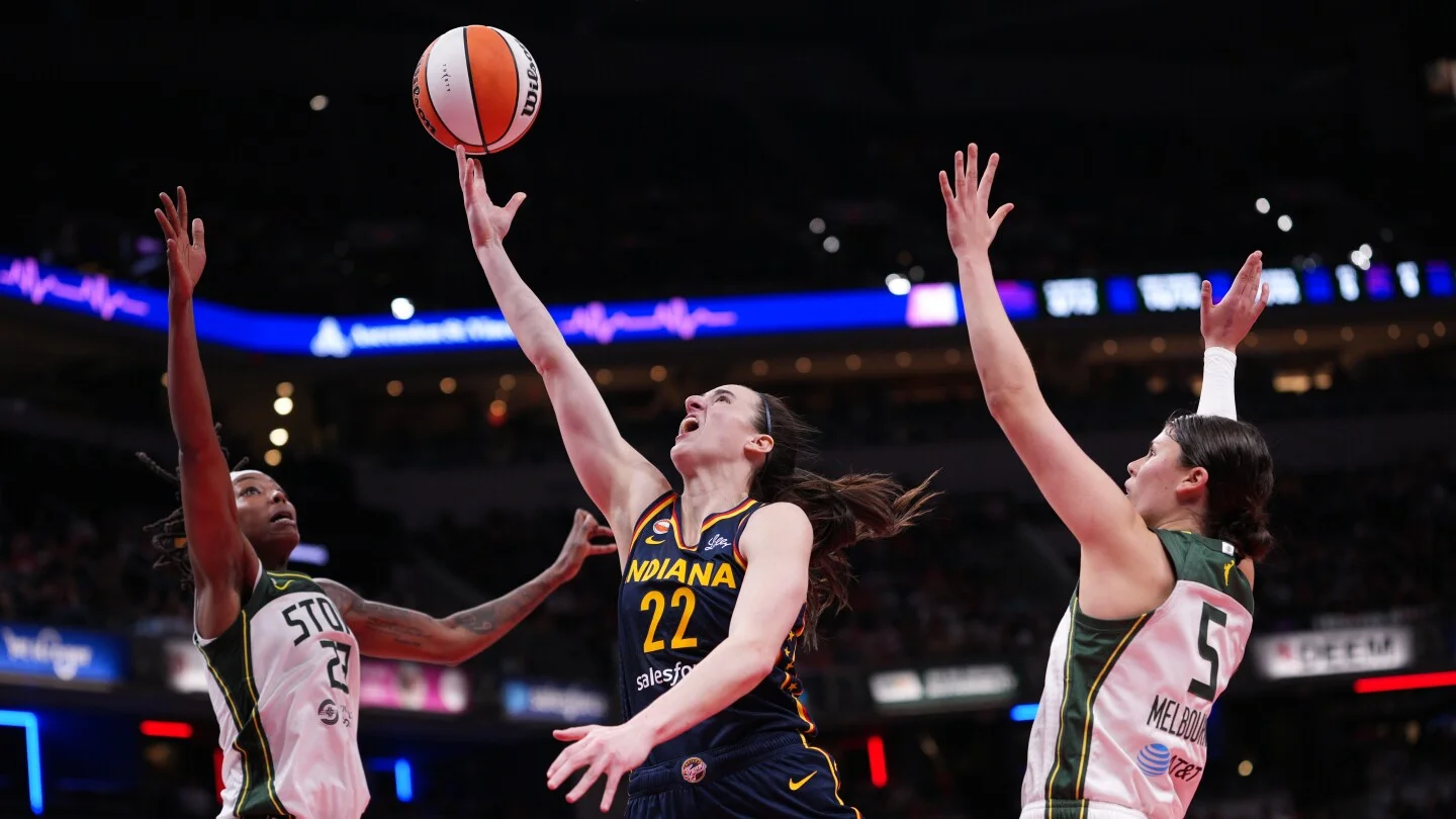 Clark's 21-10 Night Lifts Fever Past Storm in Indy