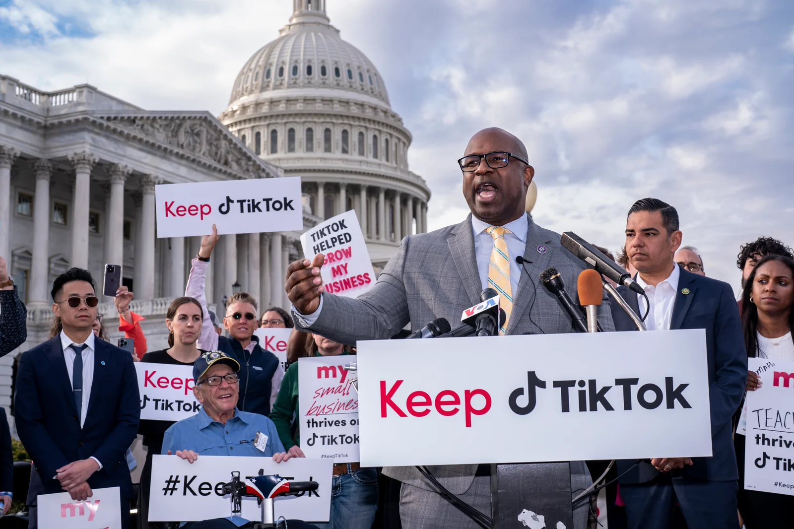 The TikTok Ban Debate: National Security vs. First Amendment.