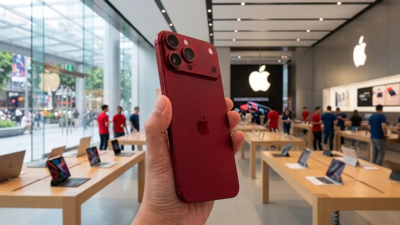Apple set to debut deep red iPhone 18 Pro, ditching black