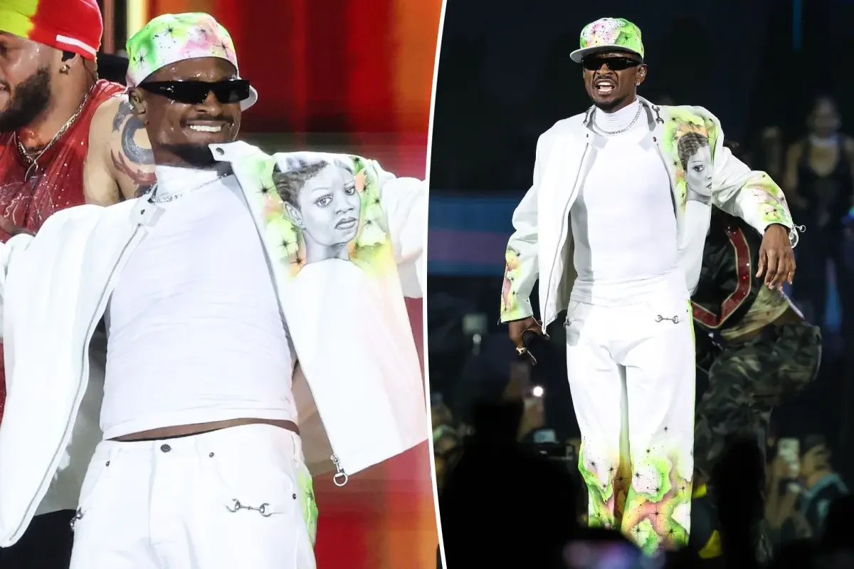 Usher debunks 'clone' rumors after tour night one