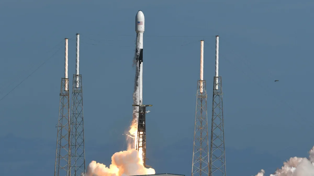 SpaceX successfully launches 21 Starlink satellites from Cape Canaveral.