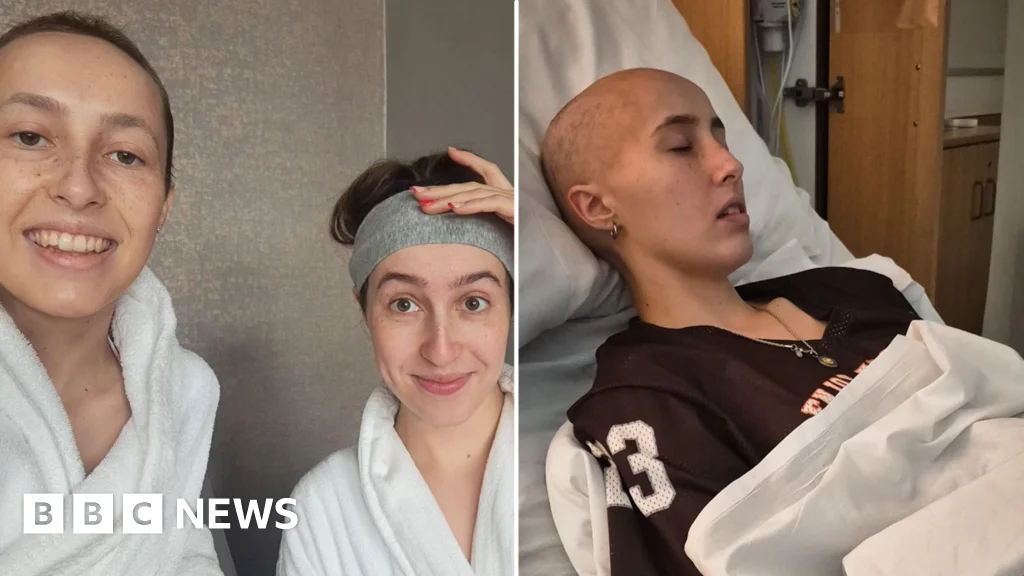 Twin sisters race for overseas AML cure after relapse in Cardiff