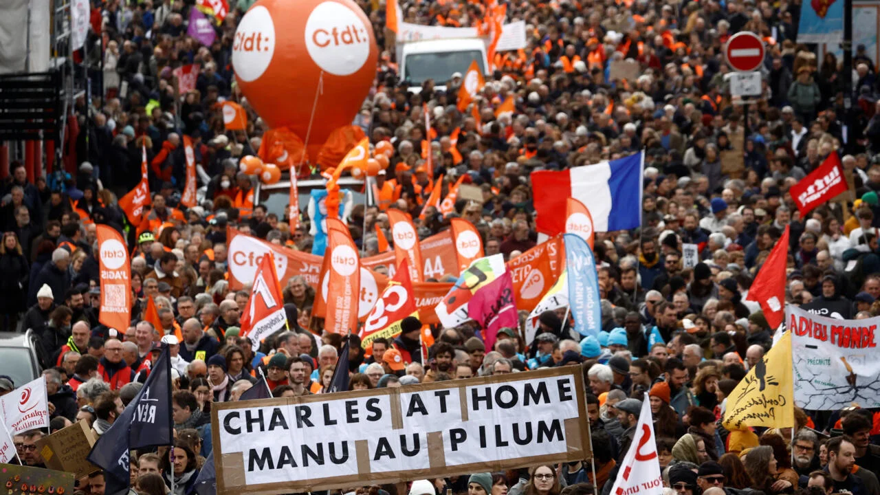 "France's Pension Reform Sparks 10 Days of Protests and Violence"