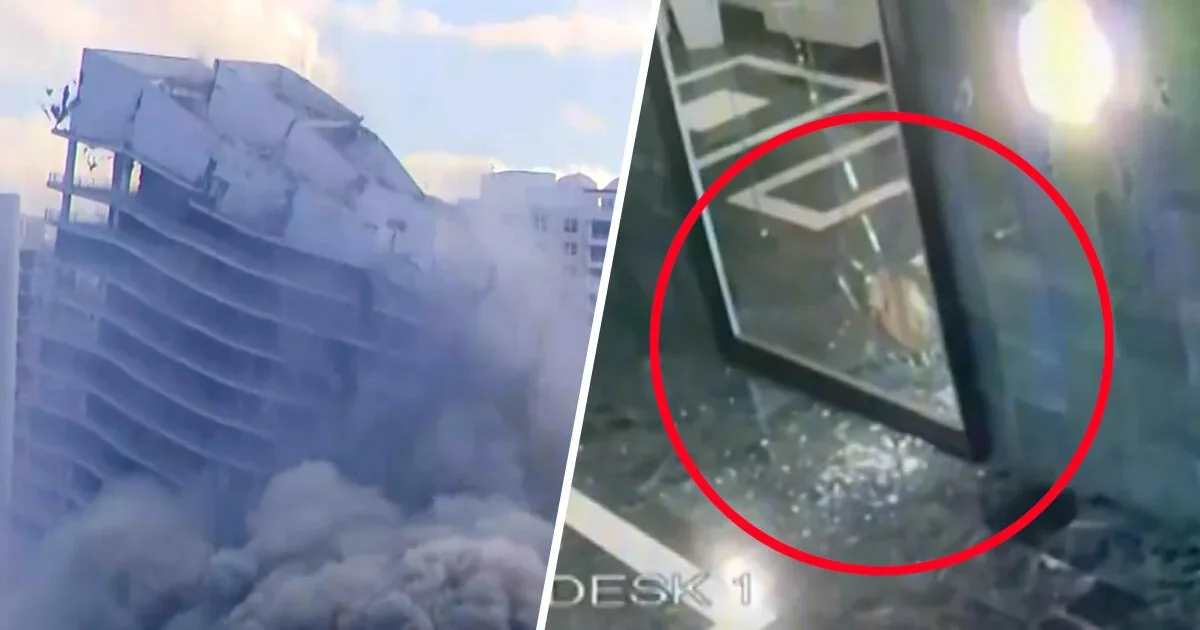 Debris from Mandarin Oriental Implosion Strikes Miami Condo Lobby, Residents Fear for Safety