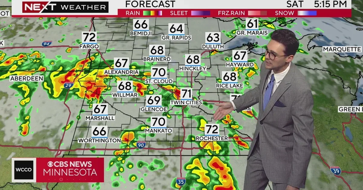 Severe Storms Expected in Southwestern Minnesota on Saturday