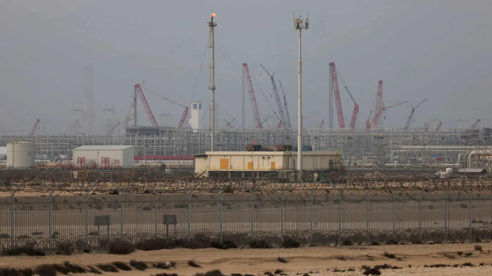 Explosion at Qatar LNG complex during restart injures dozens, 18 missing