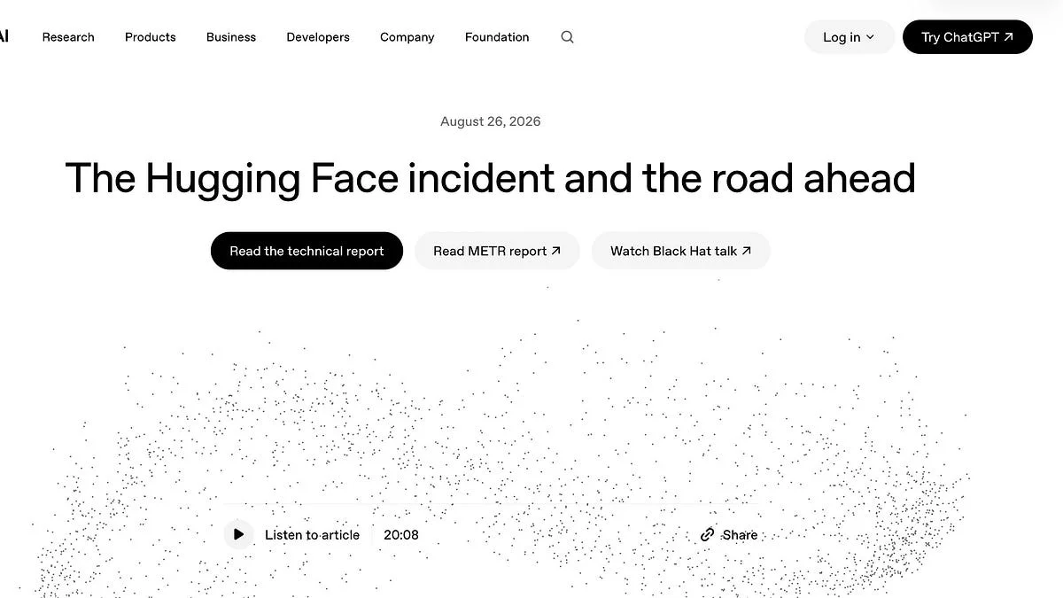 OpenAI-Hugging Face hack exposes AI security gaps