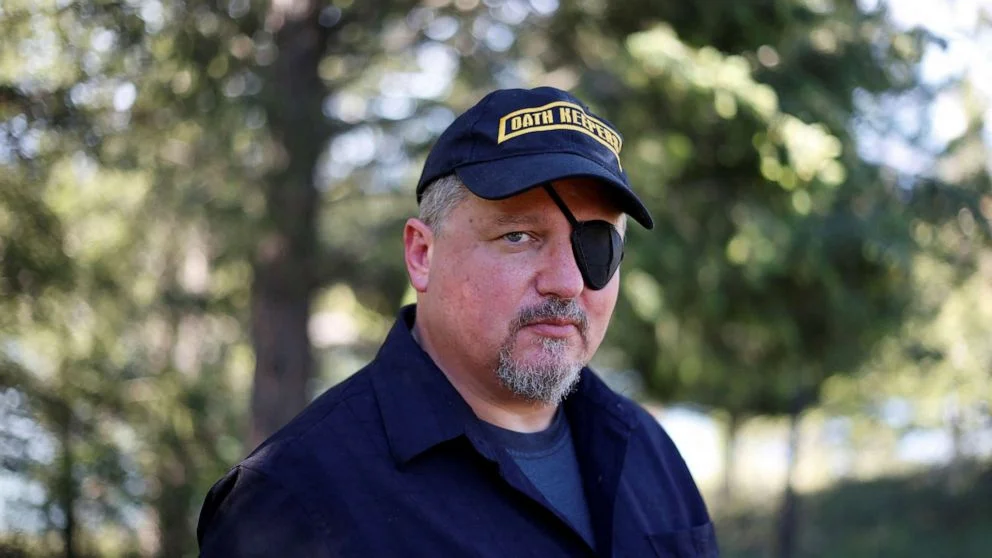 DOJ seeks 25-year sentence for Oath Keepers' Rhodes in Jan. 6 case.