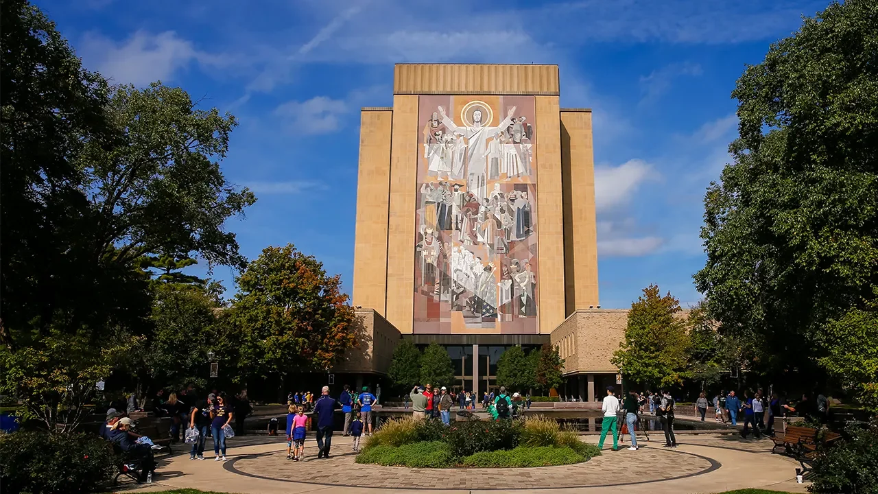 Suspected gunman hunted after gunfire near Notre Dame game; shelter-in-place ordered