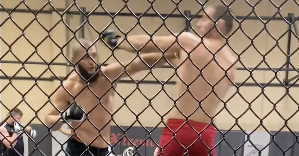 Chimaev Drops Unseen Sparring Clip to Stalk Strickland Ahead of UFC 328