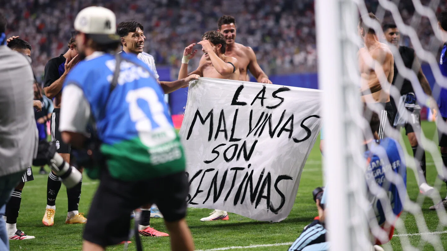 Argentina faces FIFA discipline after Falklands banner at World Cup semifinal