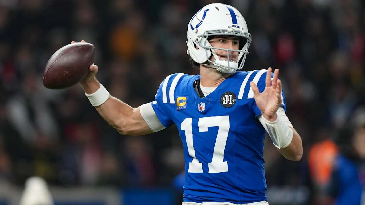 Colts QB Daniel Jones begins throwing six months after Achilles surgery