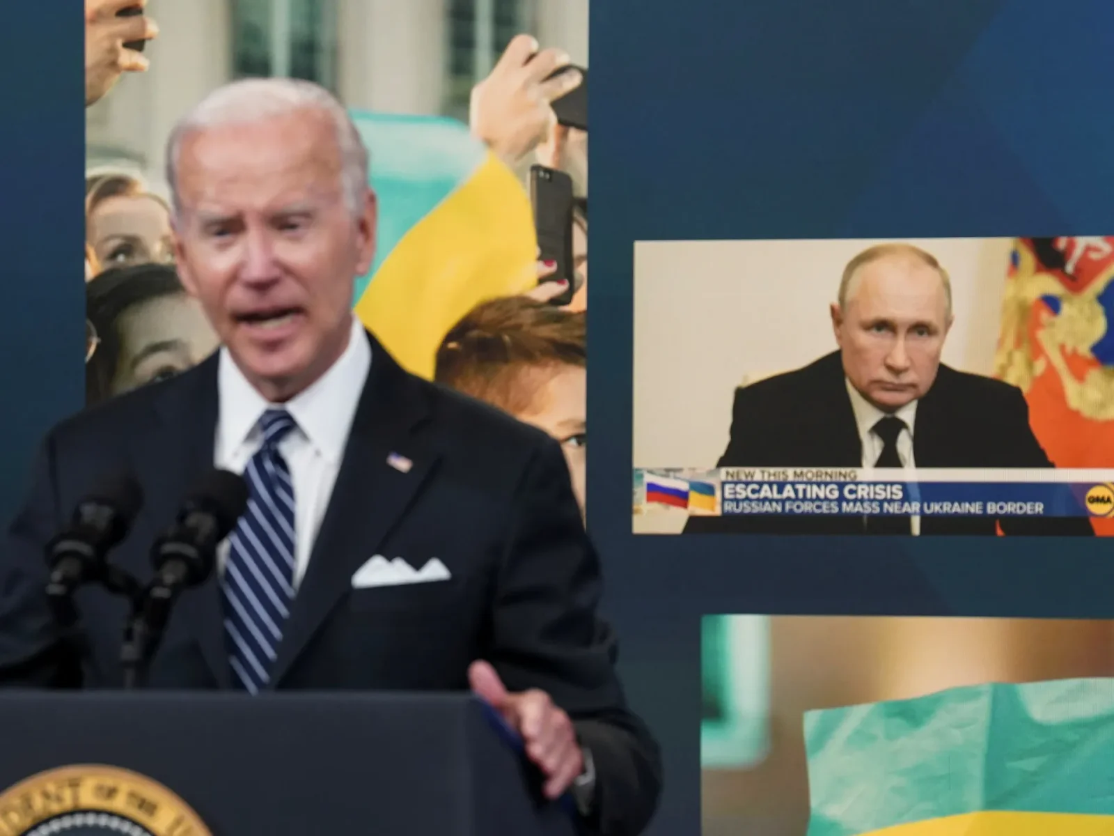 Biden justifies war crimes charge against Putin.