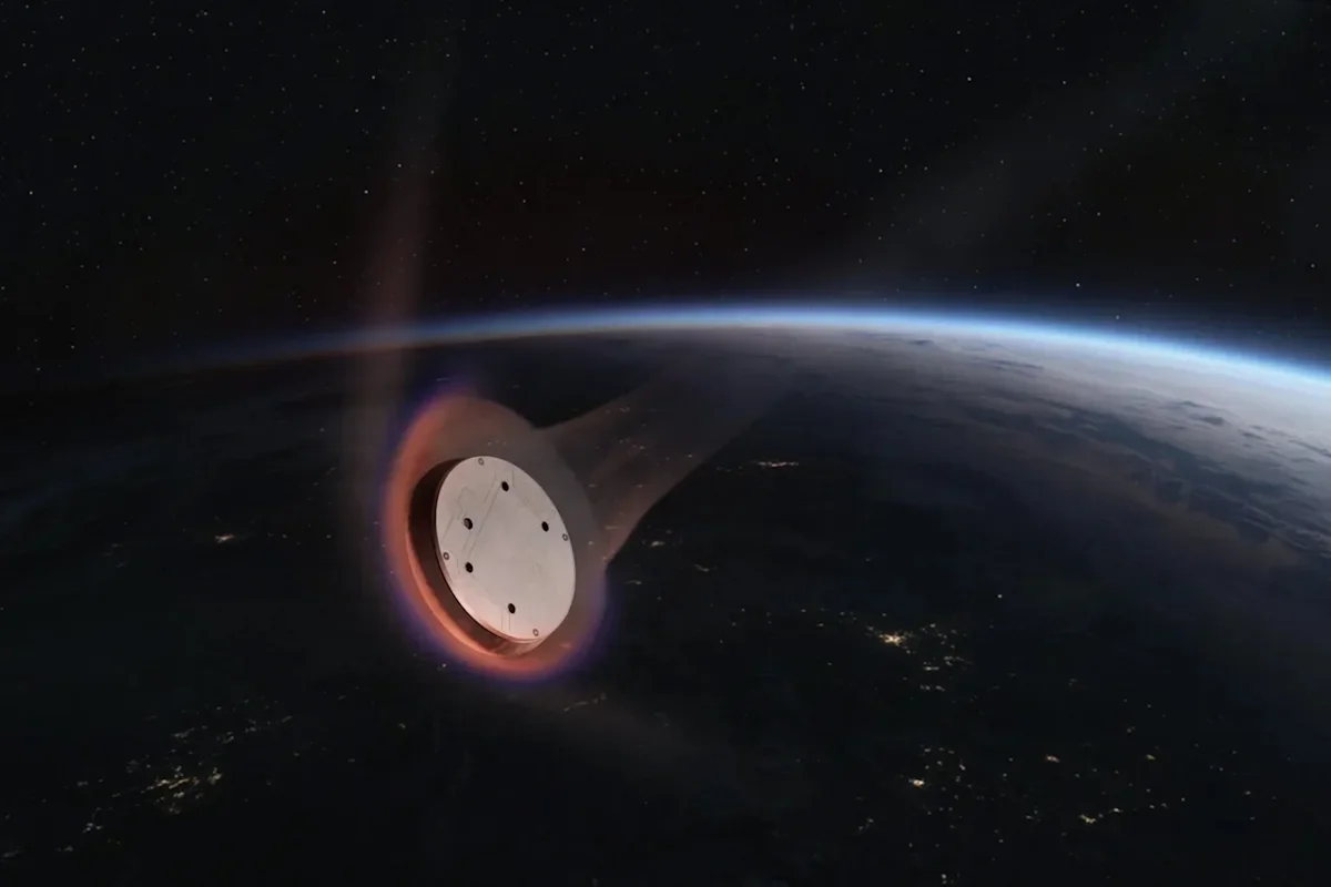 SpaceX quietly tests Starfall, a saucer-shaped reentry capsule