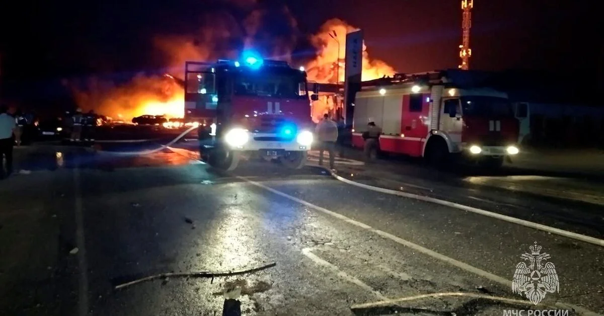 Tragic Fire at Russian Gas Station Claims 25 Lives, Injures 66
