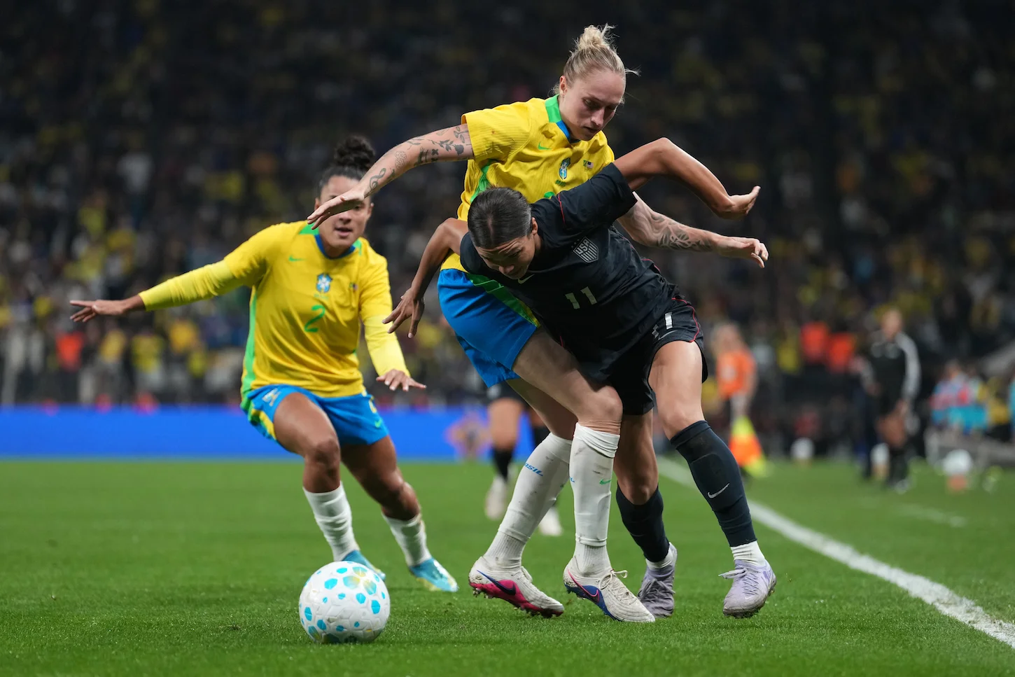 Brazilian Turf Turns a 'Friendly' into a Test for the USWNT