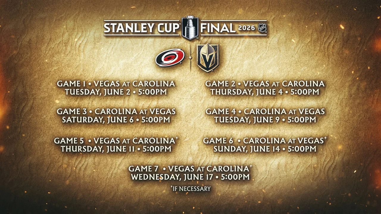 VGK Sets Public On-Sale for 2026 Stanley Cup Final Tickets