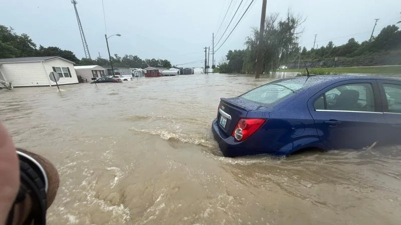 Four dead as Kentucky floods trigger emergency declarations and ongoing rescues