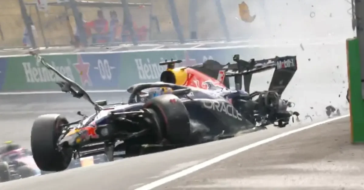 Verstappen’s Dutch Grand Prix send-off cut short by dramatic opening-lap crash