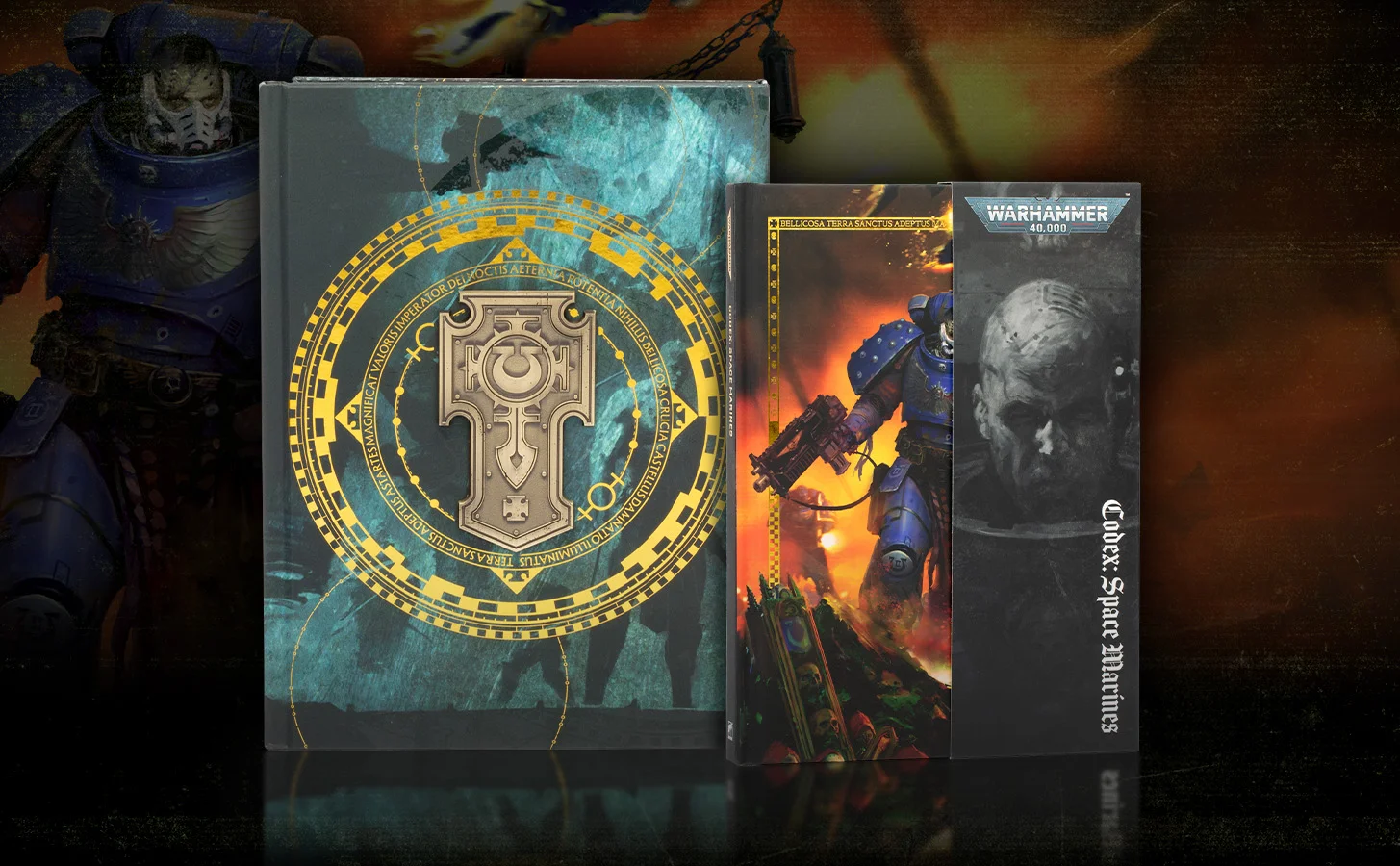 Codex Space Marines arrives in three editions with swappable emblems