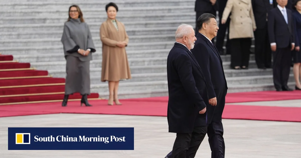 Brazilian President urges US and China to unite against war and climate change.