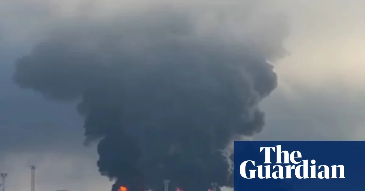 Ukraine Launches Large Drone Attack on St. Petersburg Oil Terminal