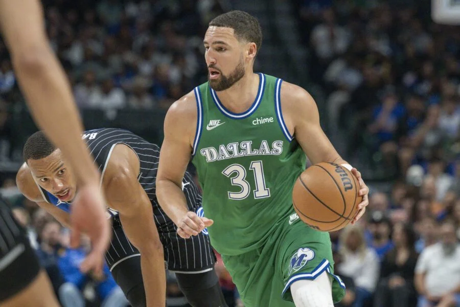 Mavericks Clear Cap With Thompson Buyout as Biberovic Arrives