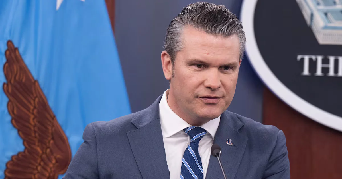 Hegseth Slams Iran Over AI Jesus-Trump Hell Clip