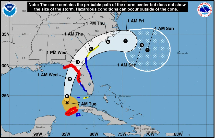 "DeSantis Provides Live Updates on Hurricane Idalia Preparation"