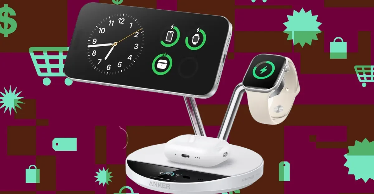 Anker's 3-in-1 Qi2.2 charger hits a new low