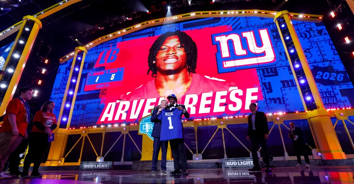 Giants' Reese and Mauigoa Draw Rave Grades in 2026 Draft