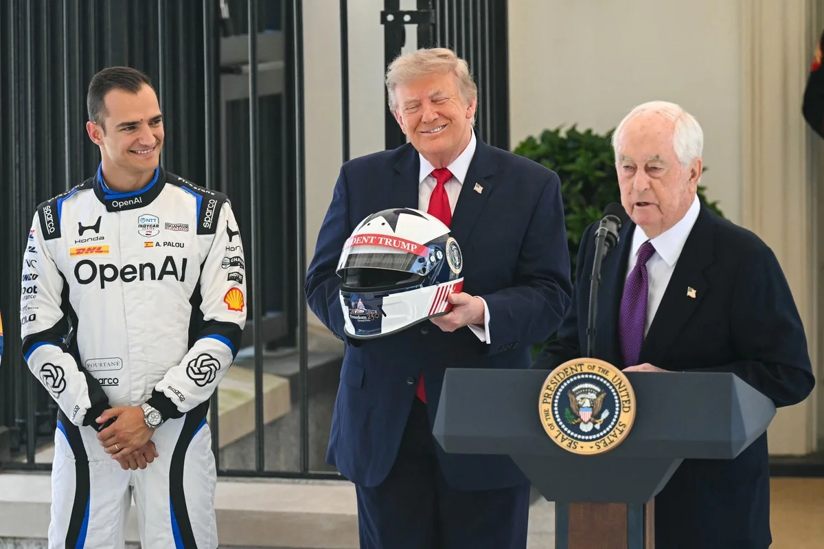Trump hosts White House IndyCar showcase ahead of DC street race