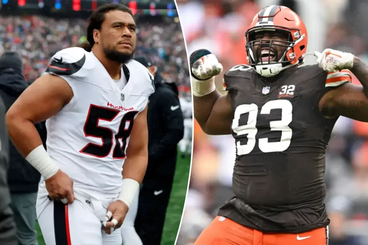 Giants bolster interior line with Harris and Fotu to fill Lawrence void