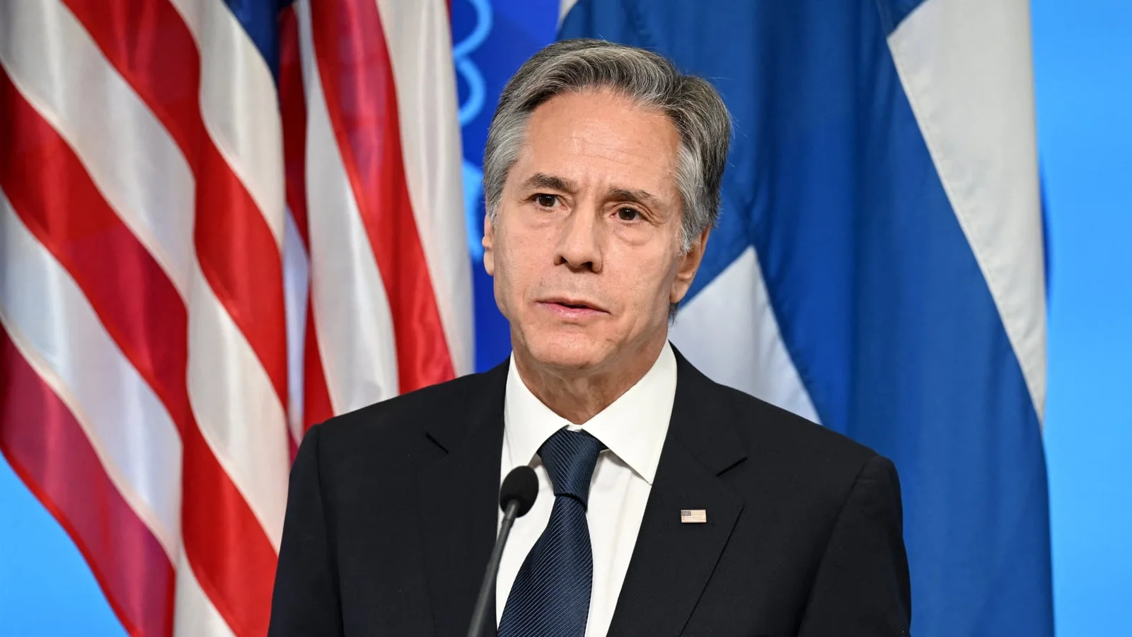 Blinken insists on Ukraine's terms for peace talks with Russia.