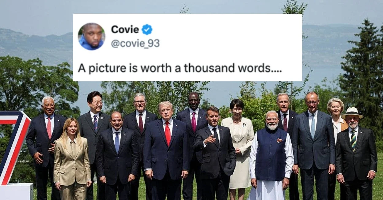 Trump’s Isolated G7 Moment Sparks Viral Meme Frenzy