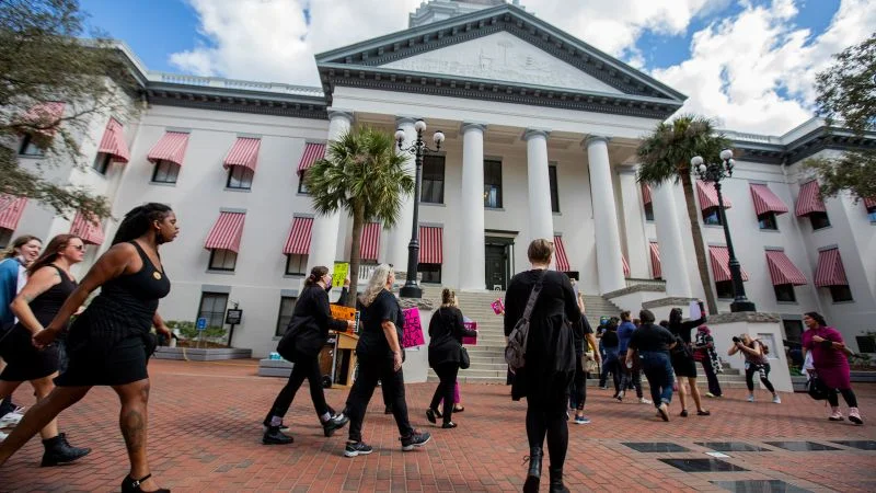 Controversial 6-Week Abortion Ban Passes Florida Senate Amid Protests and Religious Rights Concerns