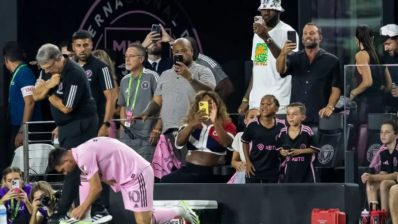"LeBron, Serena, and Beckham in Awe as Messi Shines in Inter Miami Debut"