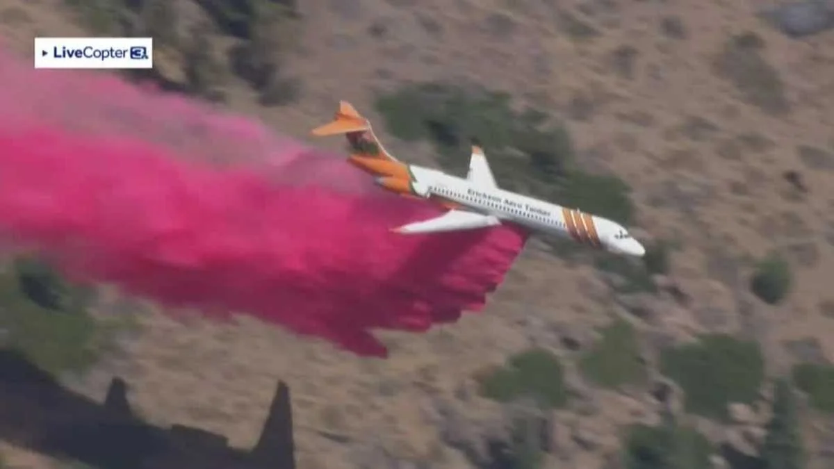 Floriston Fire closes I-80 and drives evacuations in Nevada County