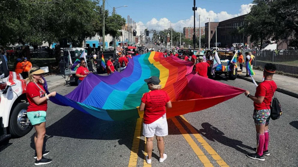 Florida LGBTQ group issues travel advisory over state's policies.