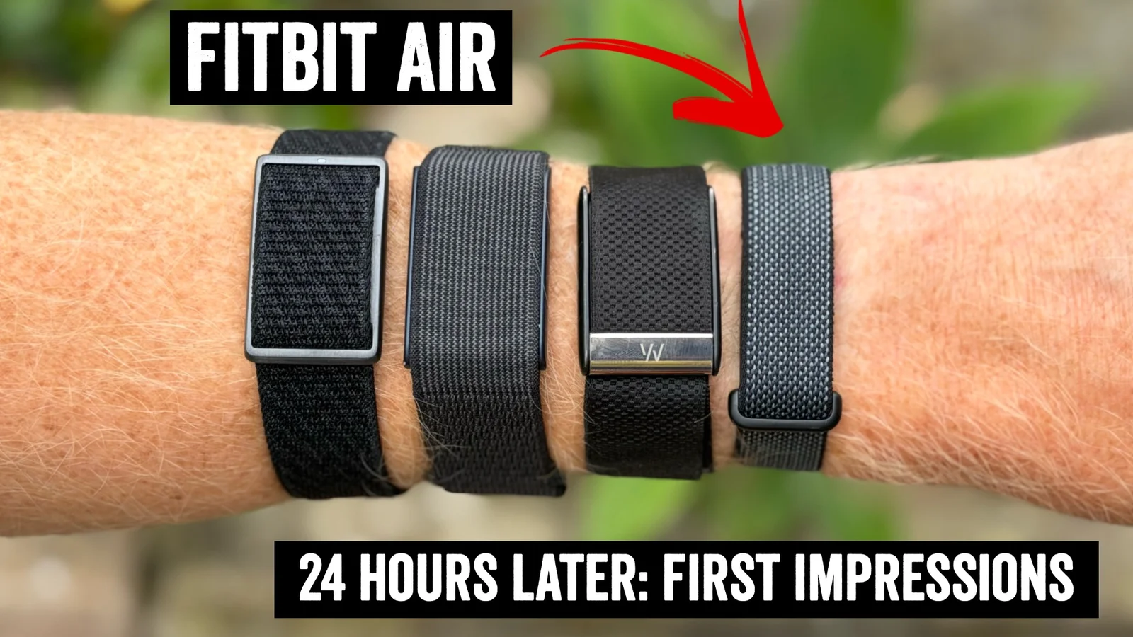 Fitbit Air: Early Impressions After 24 Hours